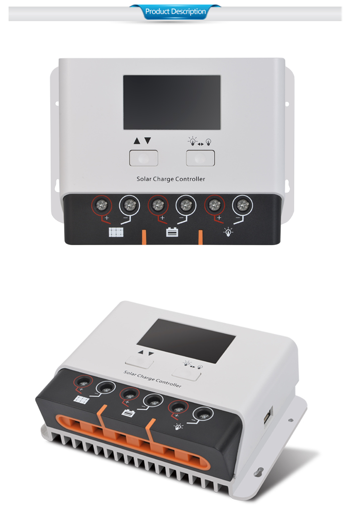 SRNE RV Solar Charge Controller PWM 30A Smart Solar Controller SR HP2430N
