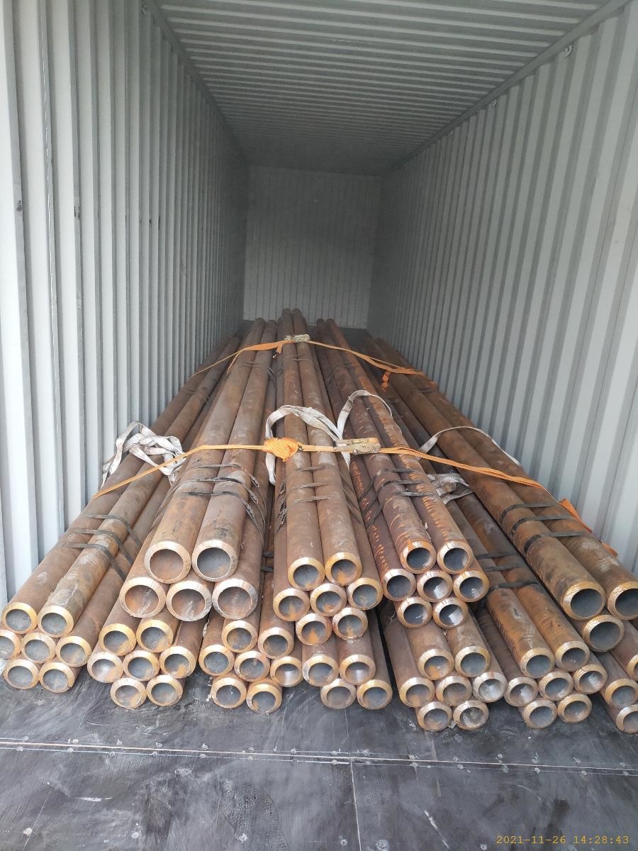 EN10210 S275JR seamless steel tubing / S275J0H Black Steel Seamless Pipe