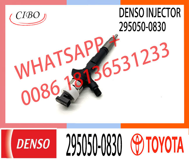 New Diesel Fuel Injector 295050-0830 For Toyota Dyna 1KD-FTV 23670-39395 23670-30390