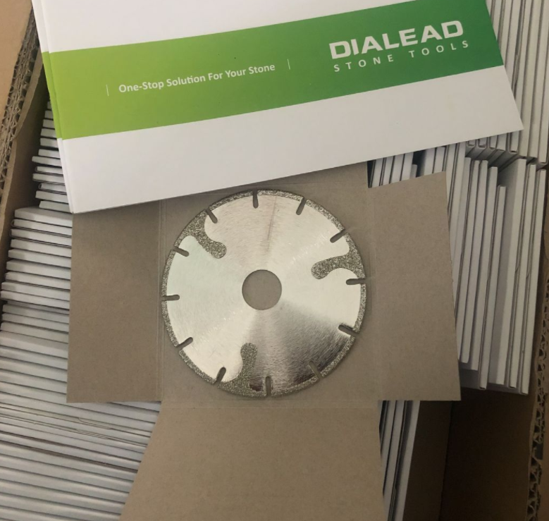 M14 Double Sided Electroplated Diamond Disc For Marble Granite Grinding And Cutting