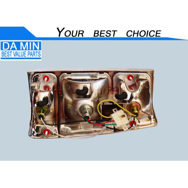 Plating Frame Sliver Color ISUZU Back Lamp 8971375700 Three Grids For TFR UCR