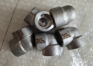 NPT Socket Weld Elbow Asme B16.11 Astm A403 Astm A815 Stainless Steel Fittings