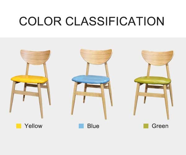 75cm Leisure Simple Nordic Dining Chair Ashwood Dining Chairs Fast Food