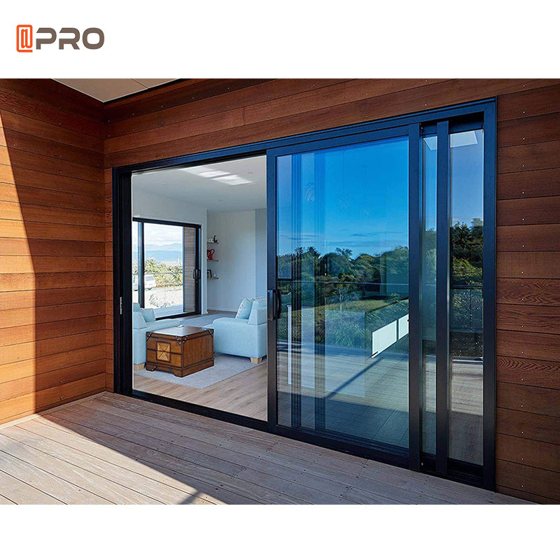 Bi - Folding 6063 Aluminium Glass Sliding Doors For Shopping Center