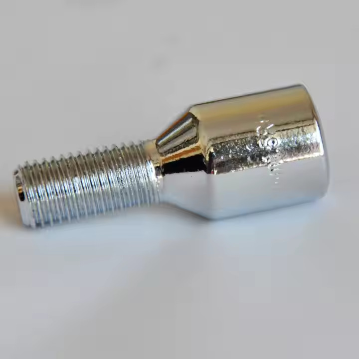 Chrome Locking Lug Nut Socket Security Lug Nuts OEM 24mm Shank Diameter