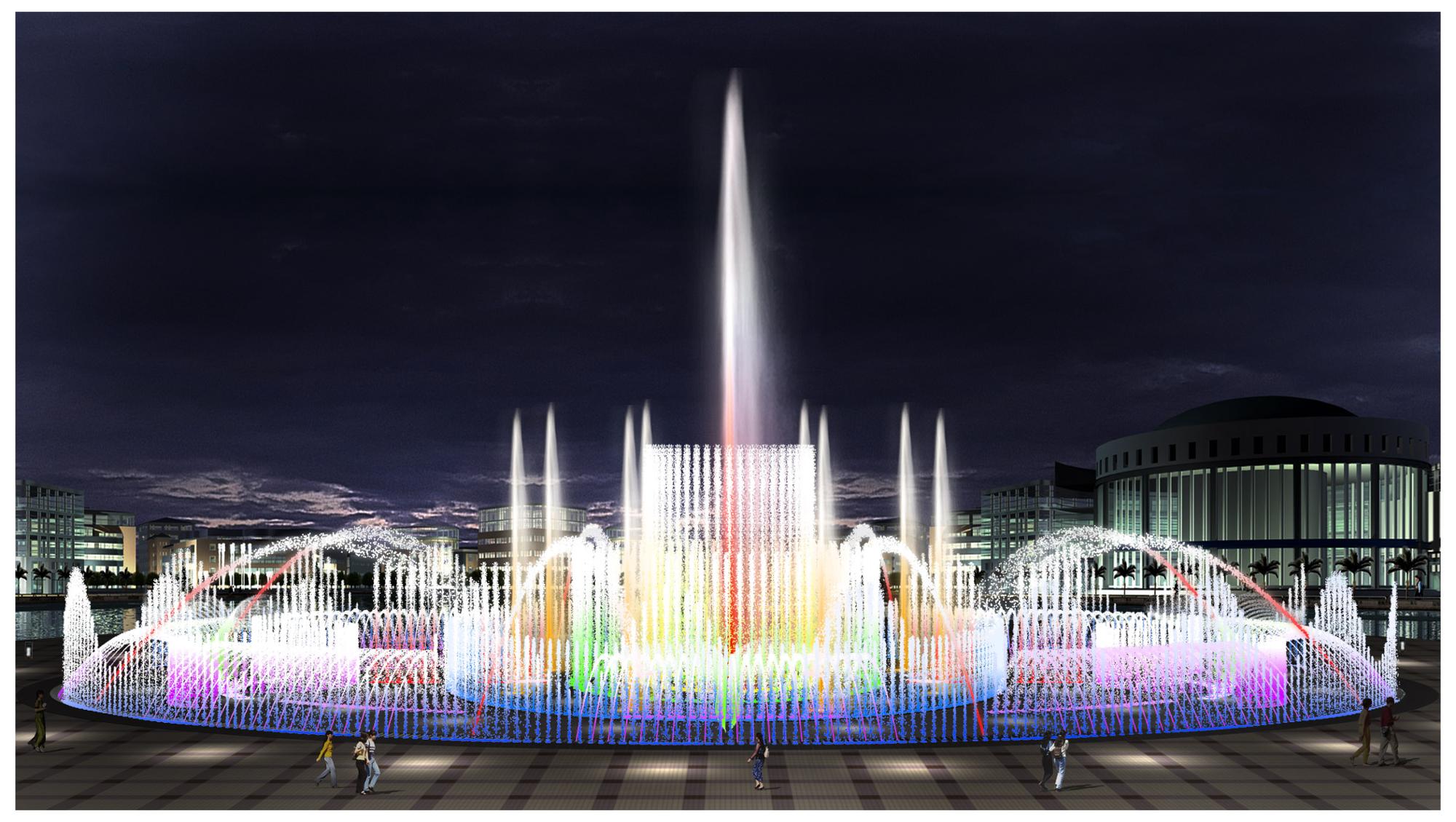first-class dancing outdoor customized water fountains