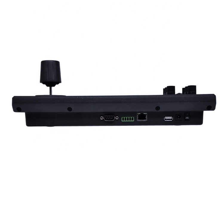 LCD Display Controller RS485 Pelco PTZ IP Camera Controller Keyboard support POE