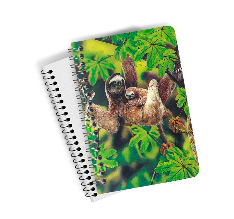A4 3D Lenticular Notebook Eco - Friendly Material / Personalised Bookmarks For Schools