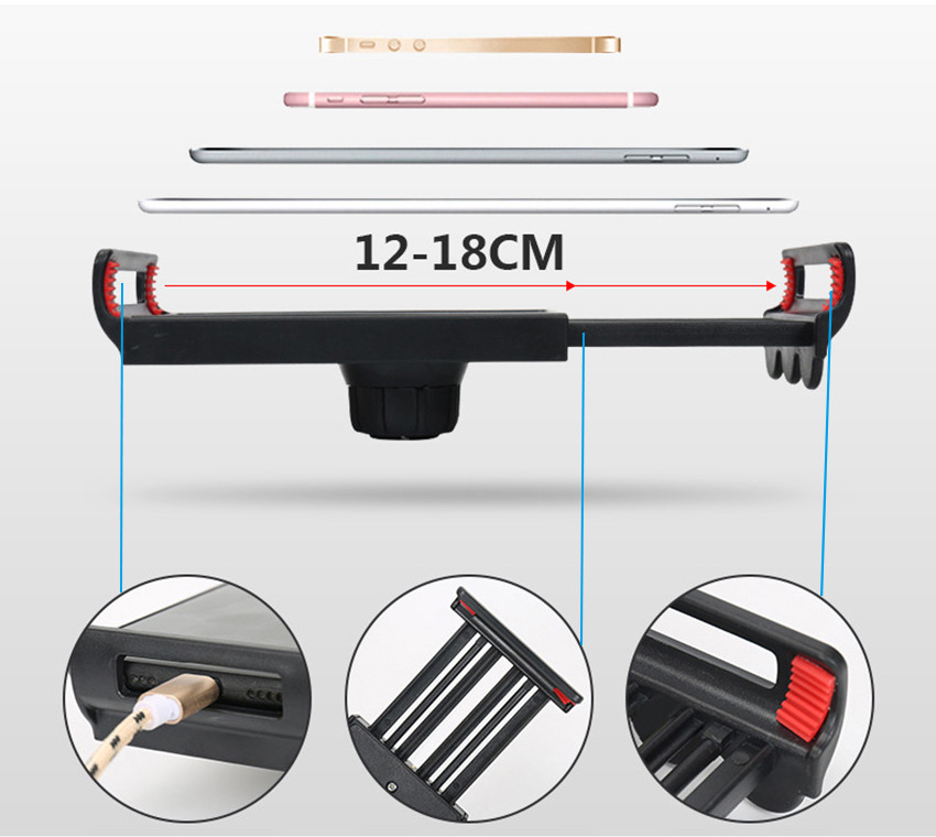 360 Degree Rotating 60cm Tripod For Iphone And Ipad