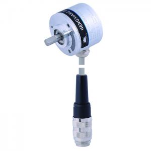Buy cheap 8mm Solid Shaft Absolute Optical Encoder External Diameter 51mm 4096 Steps Per Turn product