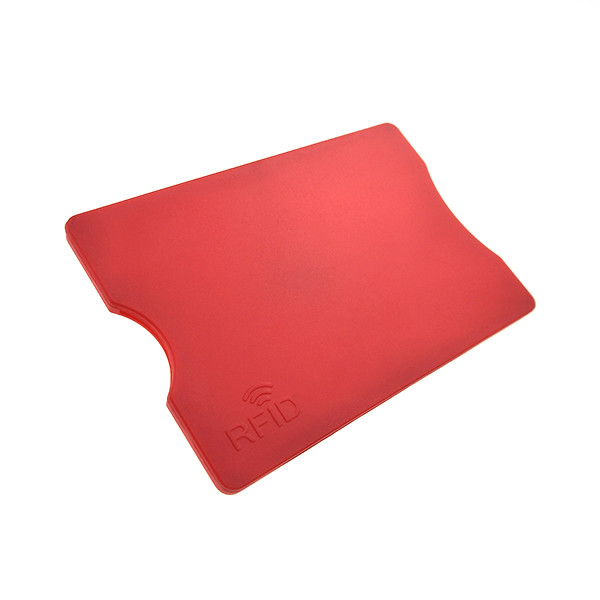 Durable Hard Plastic ABS RFID Blocking Card Sleeve Full Color Offset Printing