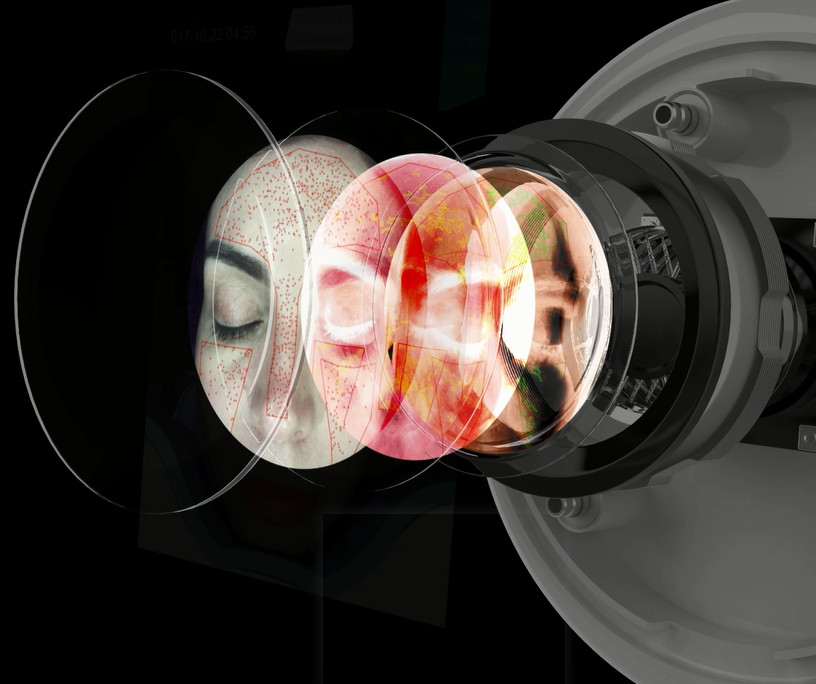 Fifth Generation Skin Analysis Machine Beauty Facial Equipment Intelligent