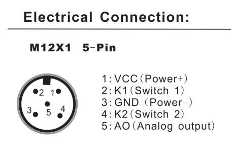 Normally Closed RS485 Electronic Digital Level Switch 0-20mA RS485 Output