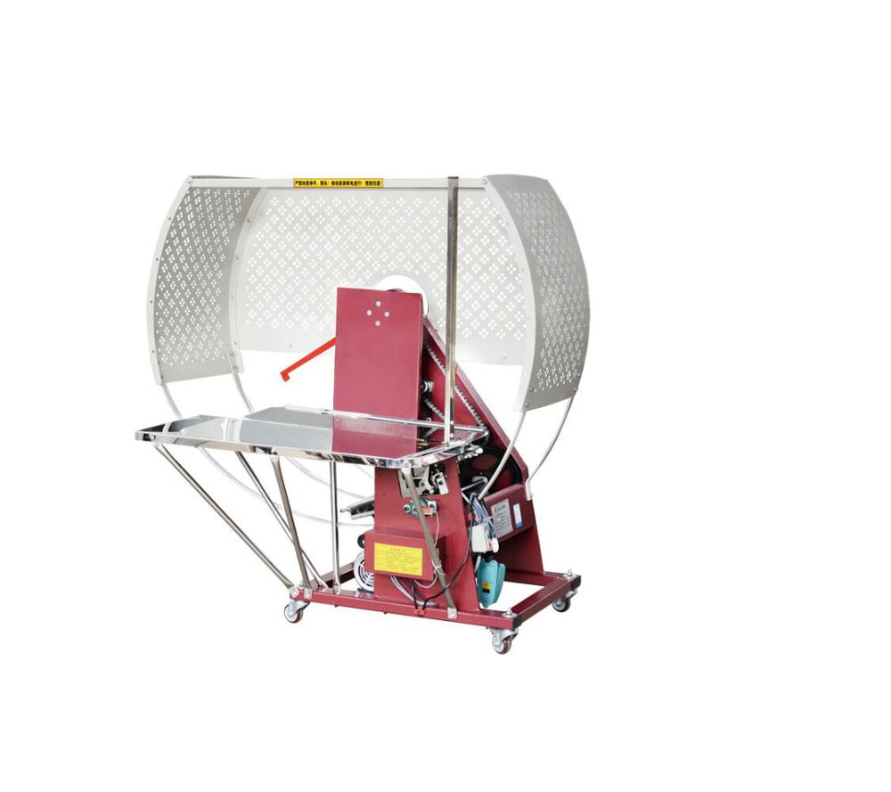 Paper Bundle Carton Strapping Machine , Semi Auto Package Strapping Machine