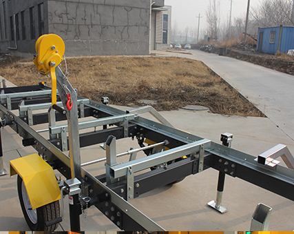 Construction Works Straight Line Multi Blade Rip Saw Machine for Woodworking Wood