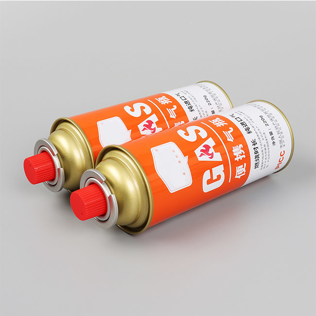Butane Gas Canister - Commodity With CMYK 4 Color And Panton Color