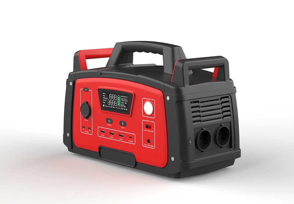 1000wh Solar Camping Power Station 270400mAh