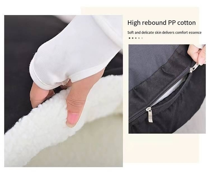 Winter Warm Enclosed Large Dog Bed Mat Removable And Washable Cat Sleeping Nest