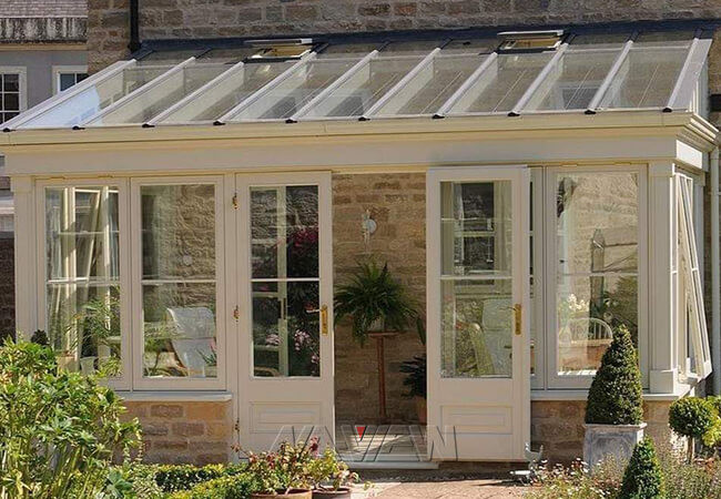 Large Residential Modern Sunroom Extension Backyard Enclosures Sunrooms