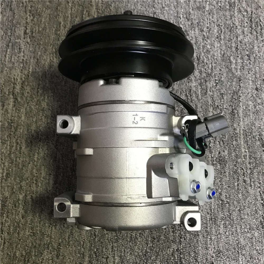 20Y-979-612 Air Conditioning Compressor For Komatsu Excavator PC200-7 SG447220-40531B AC Compressor Parts