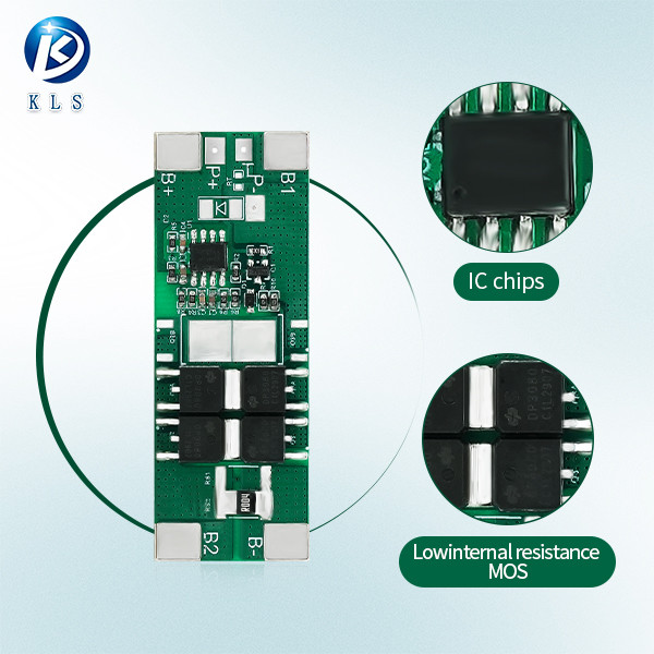 Custom Thickness 3S BMS Board 10A - 100A 12V Lithium Battery Protection Board