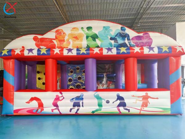 Factory Commercial Inflatable Sport Game Basketball Toss Sport Game Ball Shot