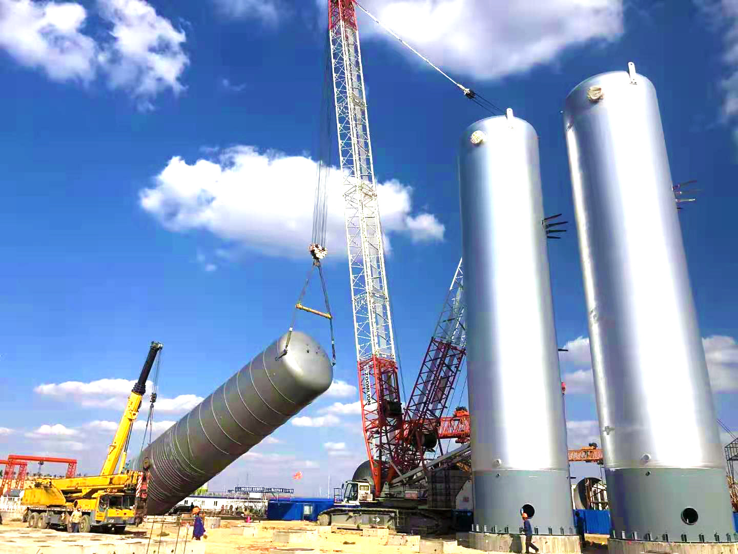 100L 8bar 50cbm Chemical Pressure Vessels Stainless Steel Reaction Vessel