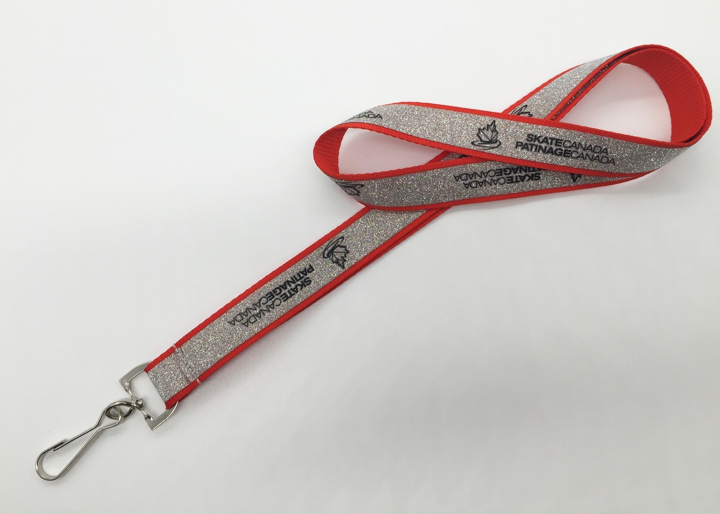 Fashionable Breakaway Badge Lanyards With Woven / Silk Screen Technique