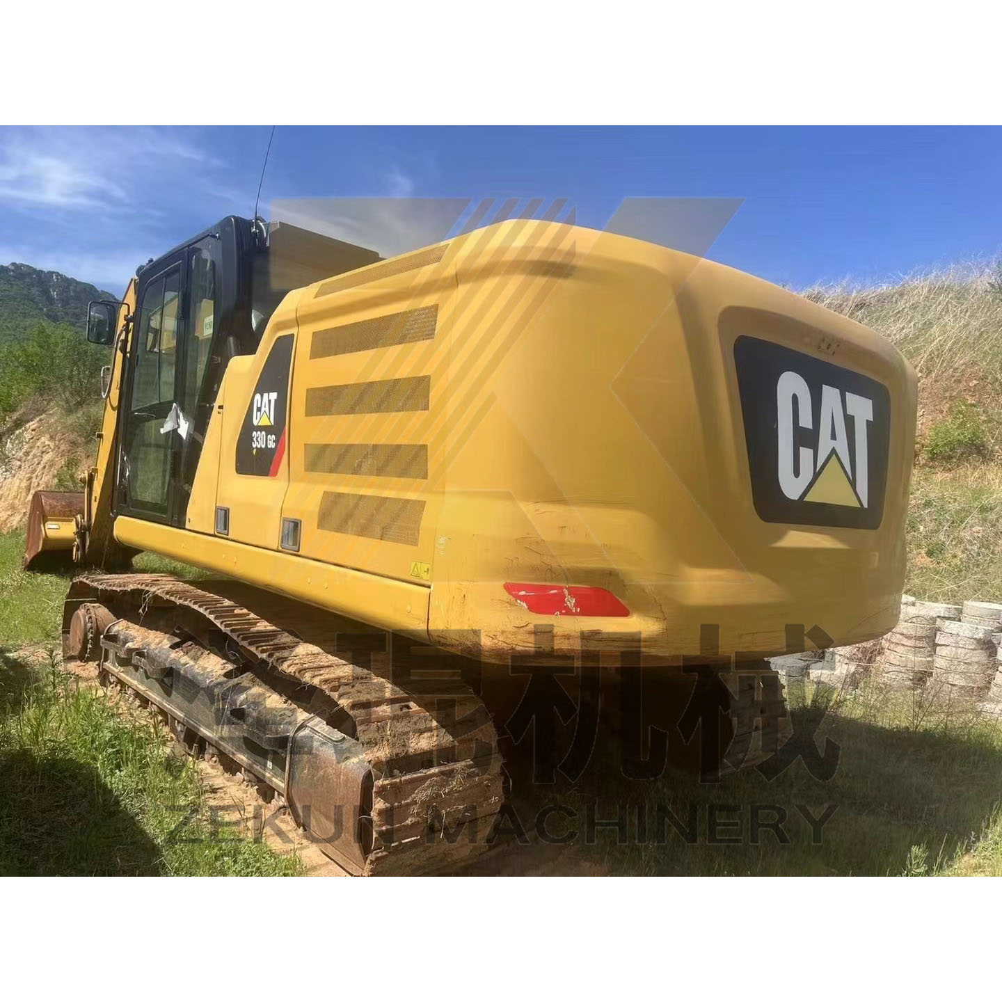 30TON Used CAT 330GC 330D Excavator in Good Condition Shanghai