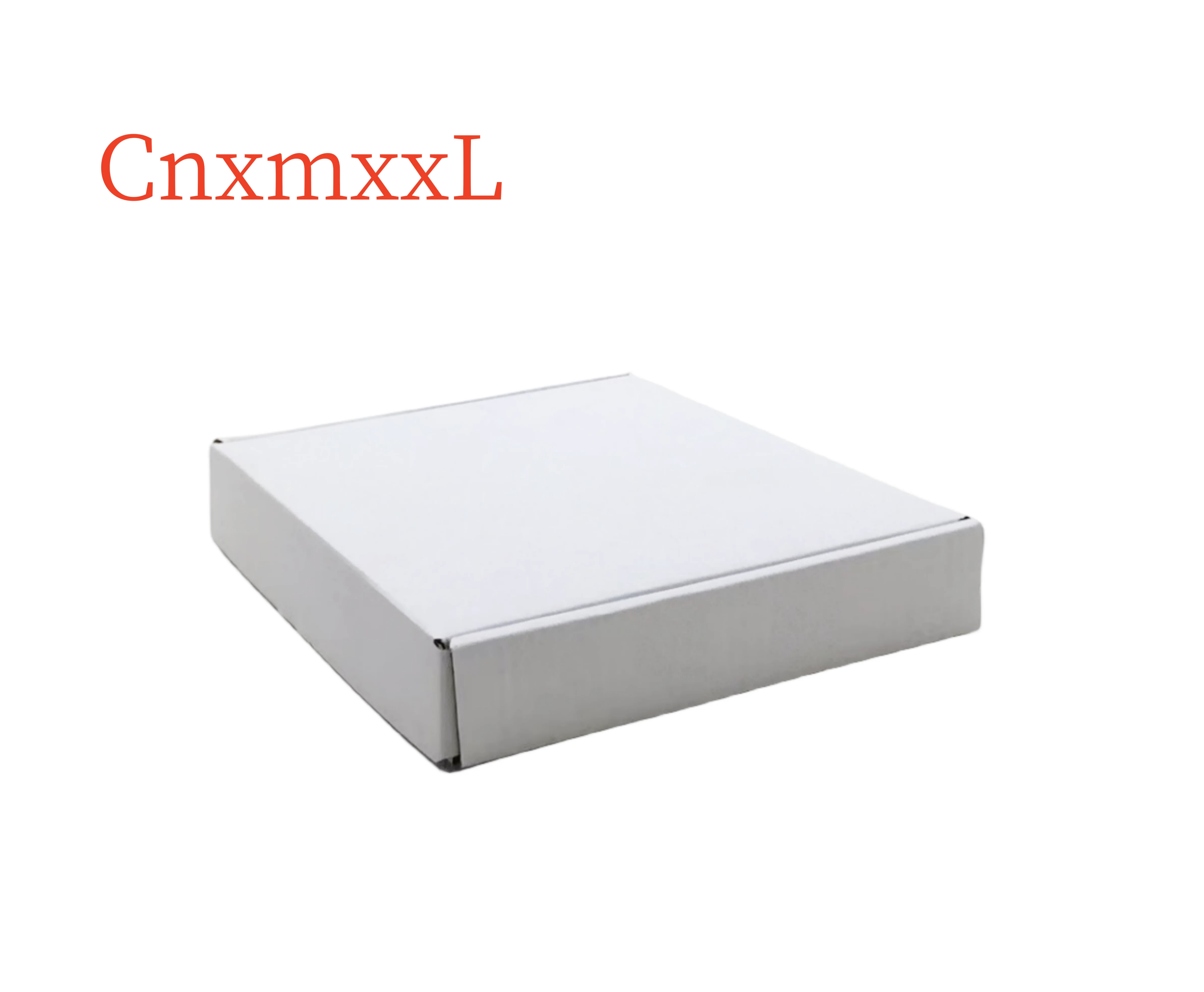 Rectangular Food Cosmetics White Folding Packaging Box With General Printing Logo