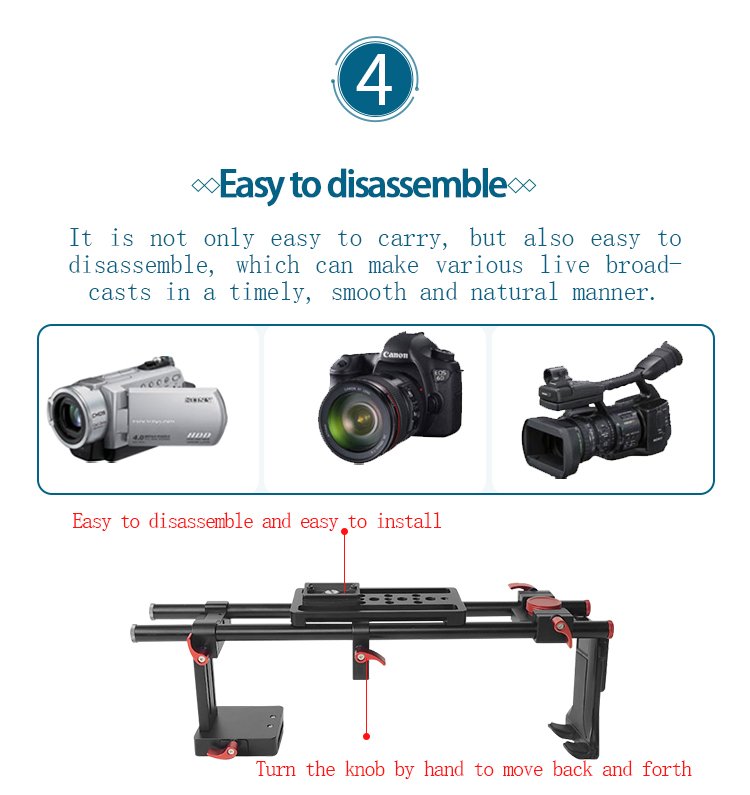 Indoor/Outdoor Interview DSLR Camera Prompter TY330 7-11" Tablet with Remote Control and Flight Case