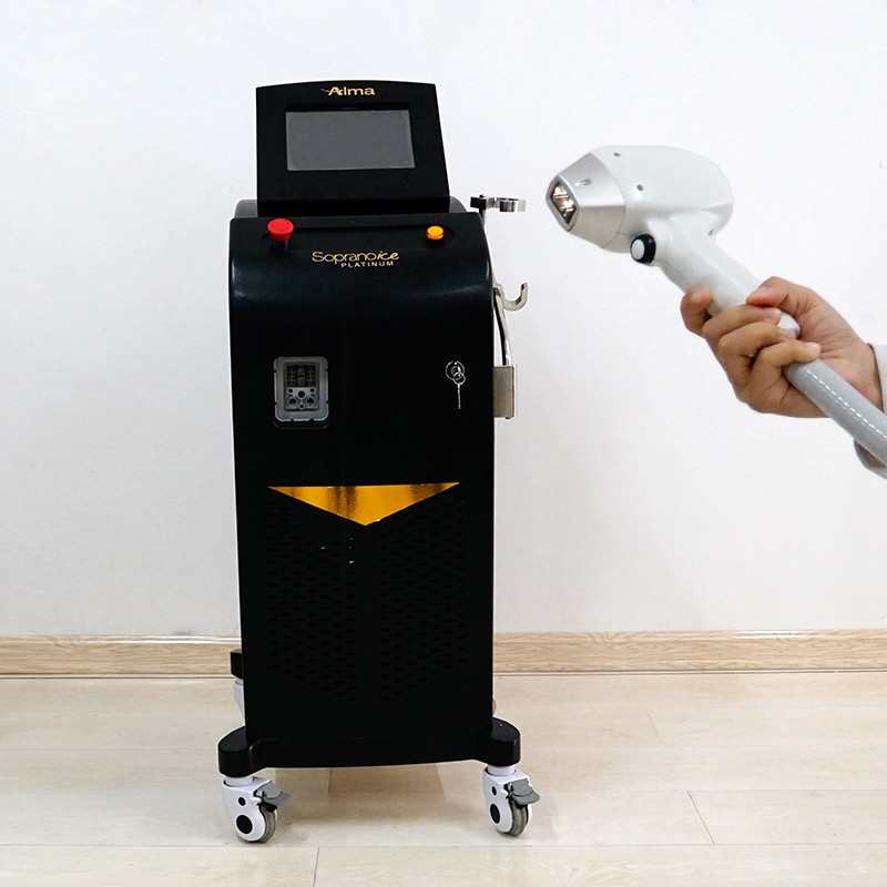160J Yag Hair Removal Machine , Laser Hair Removal Ice Machine For Flawless Skin