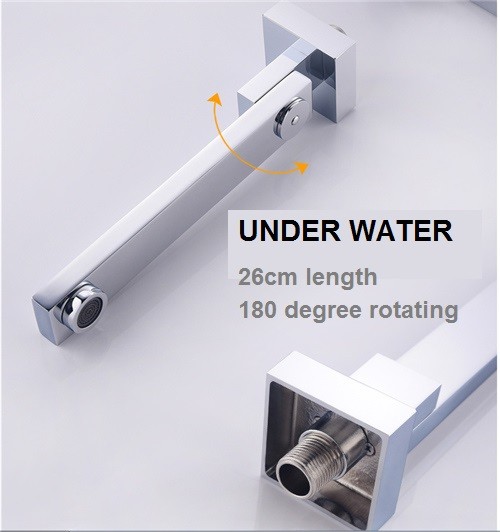 Digital Display Shower Head And Faucet , 8.5*10.5cm Size Shower Head And Handle Set