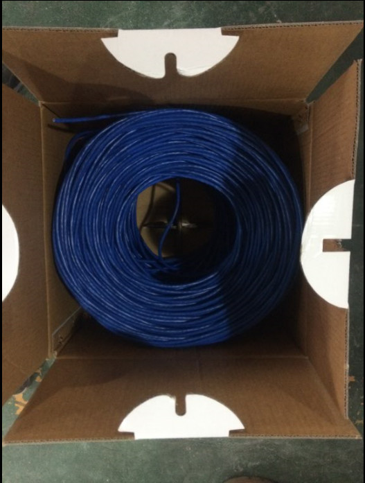 550 MHz UTP CAT6 UL CM Network Cable Solid Copper for Gigabit Ethernet
