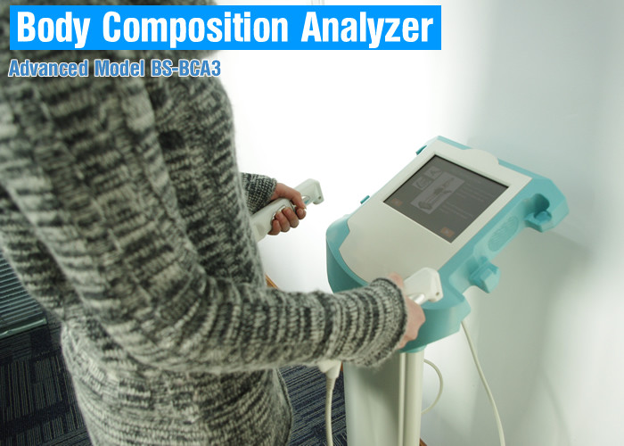 Vertical Segment Human Body Composition Analyzer Equipment For Clinic Healthy Test