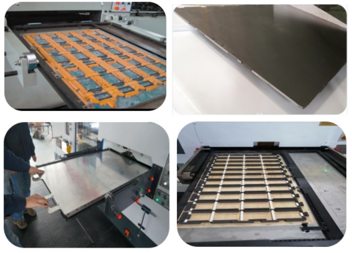 Full Automatic Die Cutting Machine Running Speed 8500 For Paper Packaging