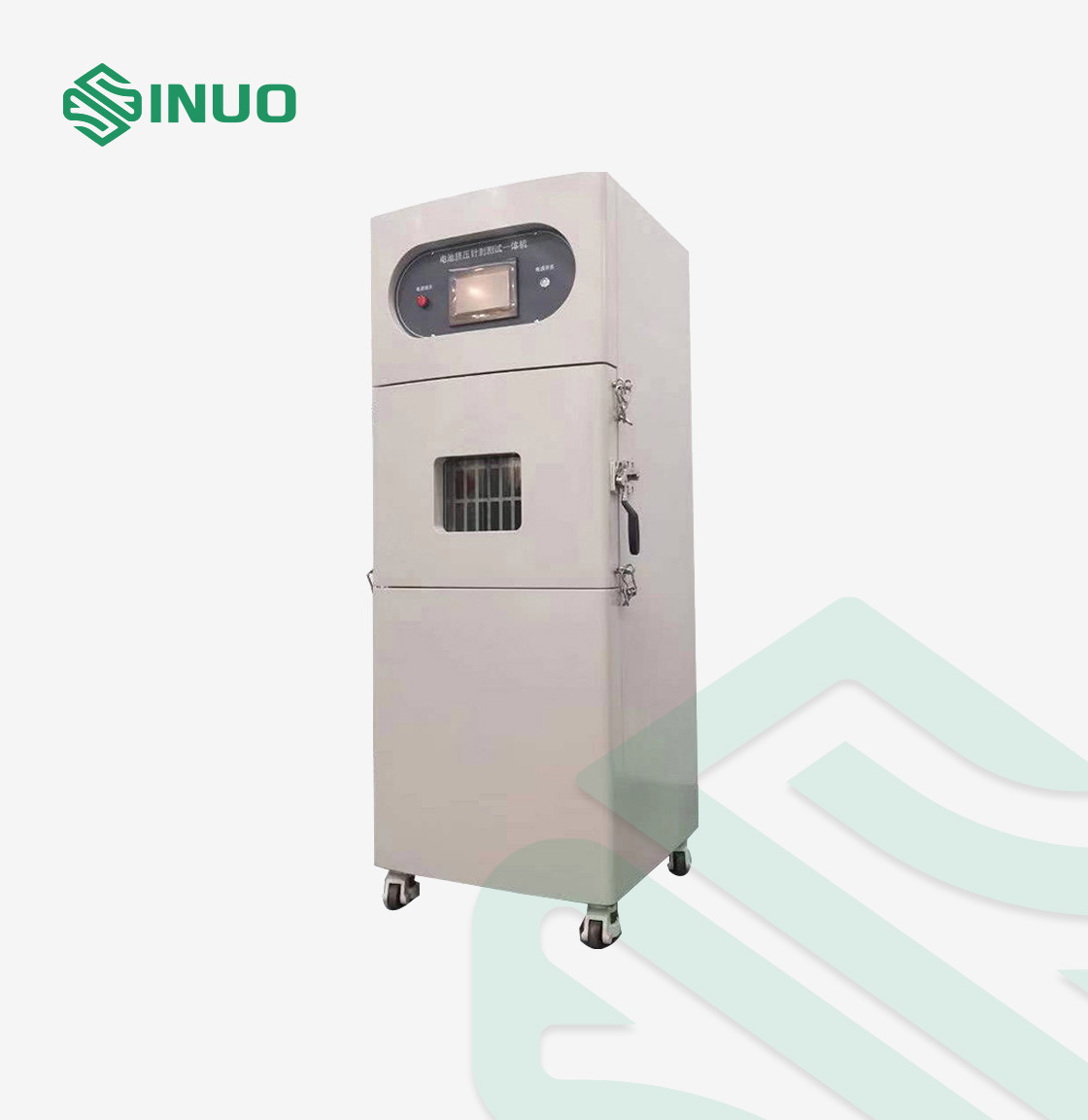 IEC62133 Two-channel Battery Crush And Nail Penetration Test Chamber
