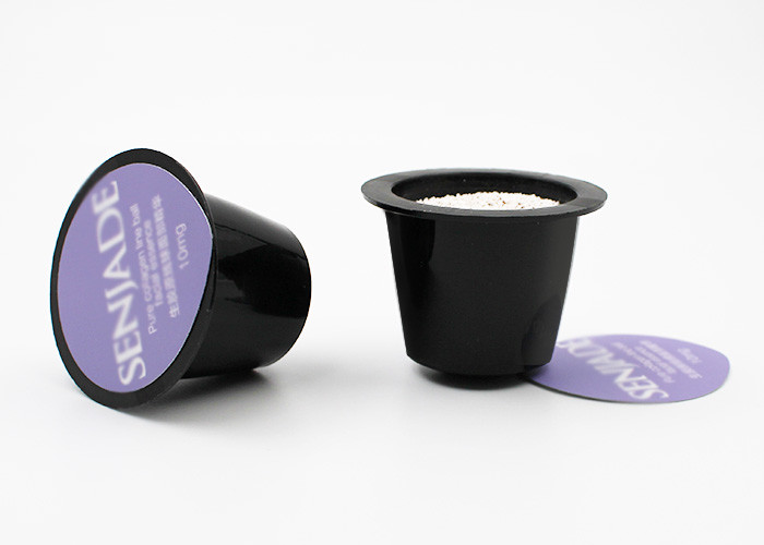 Cafe Pod / Nespresso Espresso Instant Coffee Capsules PP Material With Sealing Lid