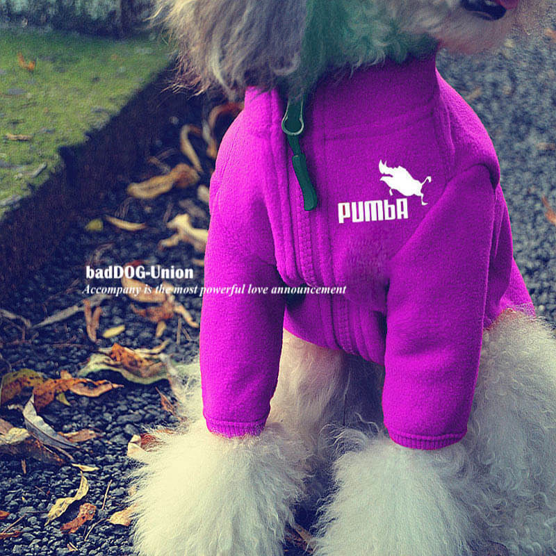 Pet Dogs Jackets Coats Winter Warm Puppy Hoodies Color Customized
