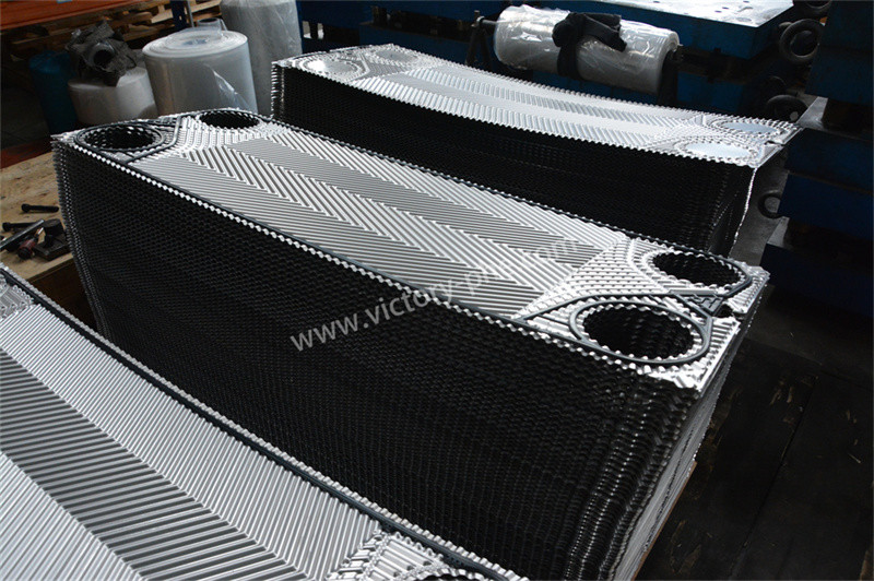 Stainless Steel Vicarb Plate Heat Exchanger Gaskets V4 V8 V20
