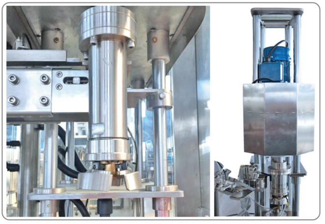 Automatic Single Head Bottle Ropp Capping Machine 1-5L/5-30L Drum 600BPH