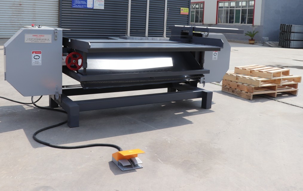 Dismantling Horizontal Wood Cutting Band Saw Wooden Pallet Dismantler