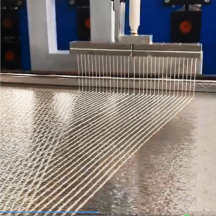 Eps Panel Line Honeycomb Panel Production with Automatic Glue Machine