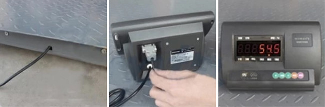 5000KG Industrial Floor Weighing Scales With Indicator