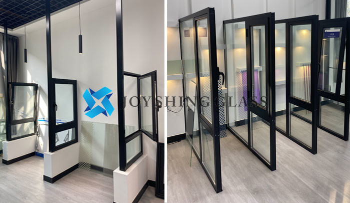 Aluminum Profile Insulated Glass Door And Windows Customized