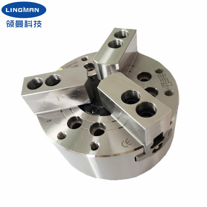 Easy Operating Three Jaw Hollow Hydraulic Power Chuck 3H-10A8