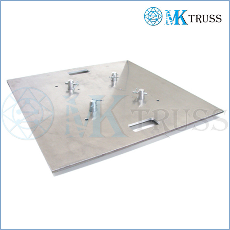 Customizable Black Aluminum Base Plate AL45S/ AL60S/ AL80S/ AL90S for DJ Truss Tower