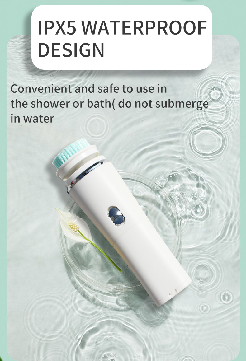 Battery Powered 3W 3V Facial Cleansing Device