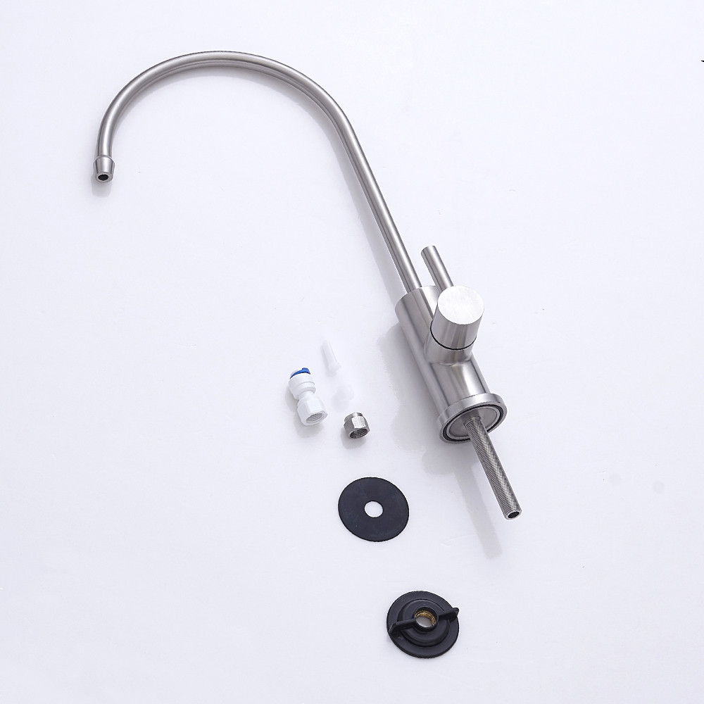 Kitchen Sink Reverse Osmosis Filter Drinking Water Purifier Steel 304/316 Material Faucet