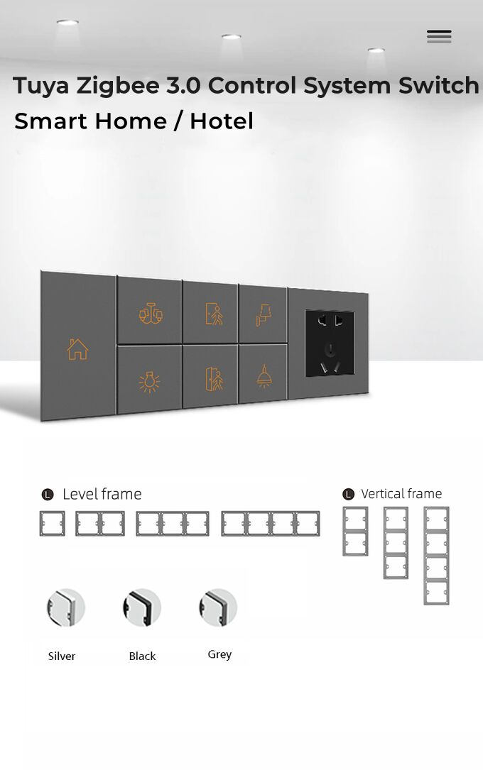 Smart Home / Villa / Hotel Tuya Zigbee Switch Scene Control Switch